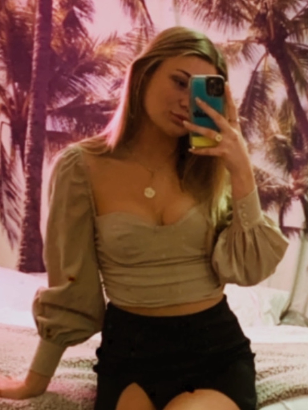 MAJORELLE Bustier Crop Top